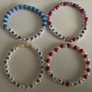 Reneé Rapp Albums Bracelet Set